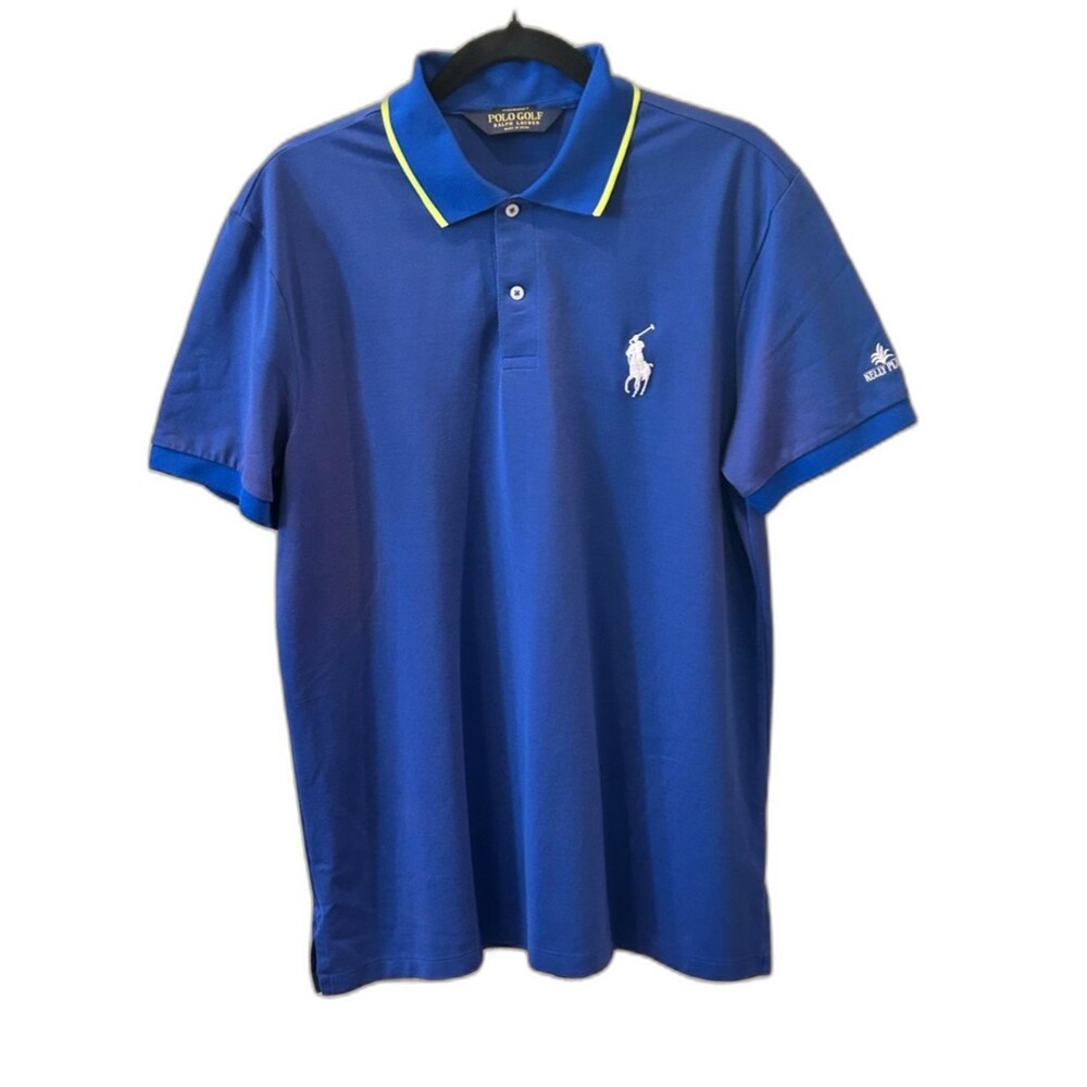 Polo by Ralph Lauren Royal Blue Golf Polo - Size Large